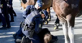 অস্ট্রেলিয়ায় পুলিশ ও বিক্ষোভকারীদের সংঘর্ষ; গ্রেপ্তার ১০